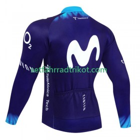 Movistar Radtrikot Langarm 2023
